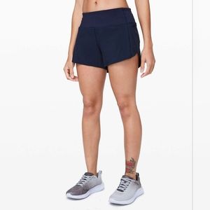 Lululemon Speed Up Short Long 4" size 6